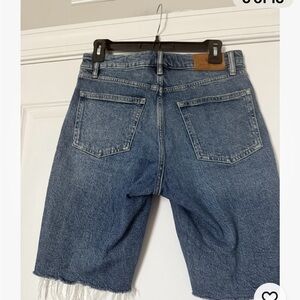 LAUREN RALPH LAUREN Women's CUT OFF DENIM Blue Cotton  SHORTS Size 6